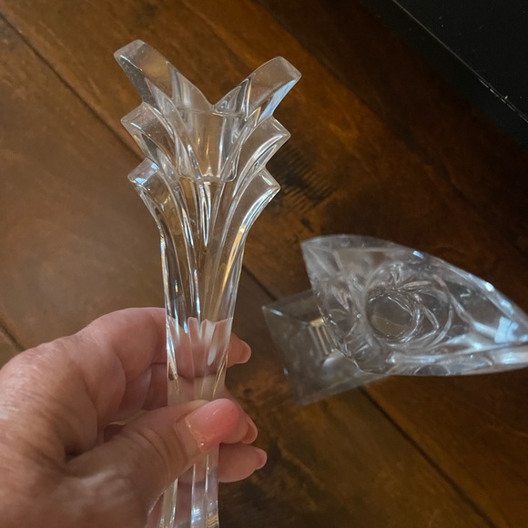 Vintage Crystal candle holders - Picture 3 of 5